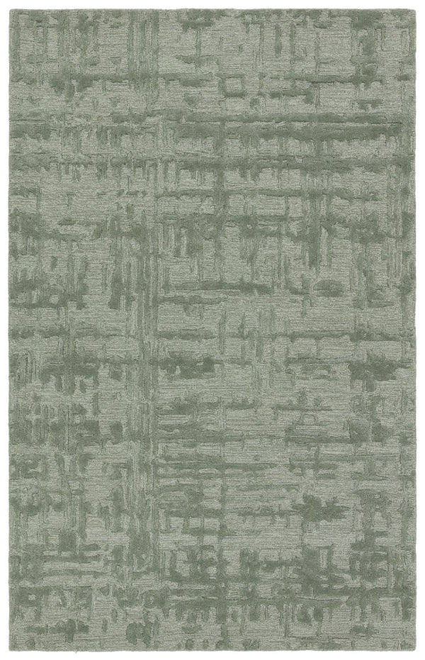Jaipur Living Fragment Igneous FRG07 Hand Tufted 60% Wool 40% Viscose Abstract Area Rug Sage 60% Wool 40% Viscose RUG156001