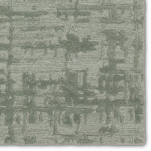 Jaipur Living Fragment Igneous FRG07 Hand Tufted 60% Wool 40% Viscose Abstract Area Rug Sage 60% Wool 40% Viscose RUG156001