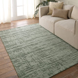 Jaipur Living Fragment Igneous FRG07 Hand Tufted 60% Wool 40% Viscose Abstract Area Rug Sage 60% Wool 40% Viscose RUG156001