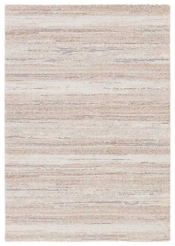 Jaipur Living Ferris Caramon Vibe FRR10 Power Loomed 70% Polypropylene 30% Polyester Abstract Area Rug Tan 70% Polypropylene 30% Polyester RUG155832