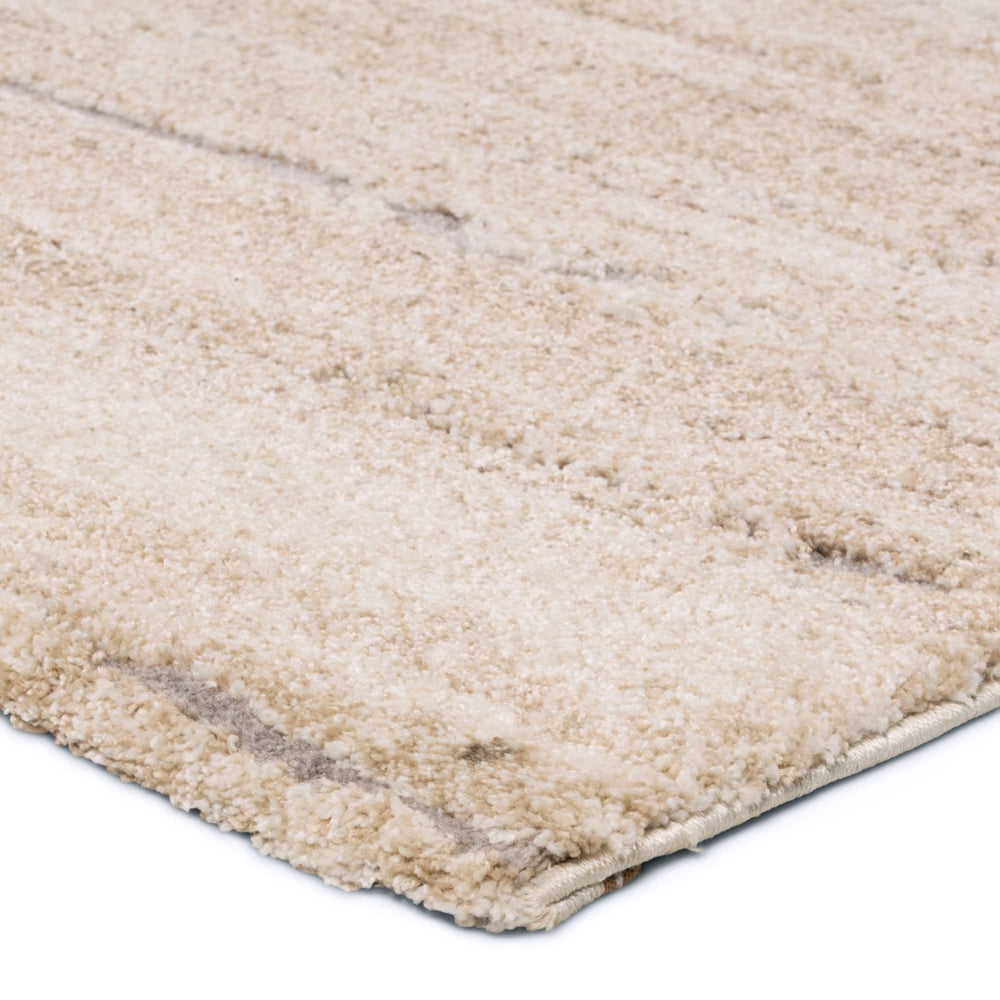 Jaipur Living Ferris Caramon Vibe FRR10 Power Loomed 70% Polypropylene 30% Polyester Abstract Area Rug Tan 70% Polypropylene 30% Polyester RUG155832