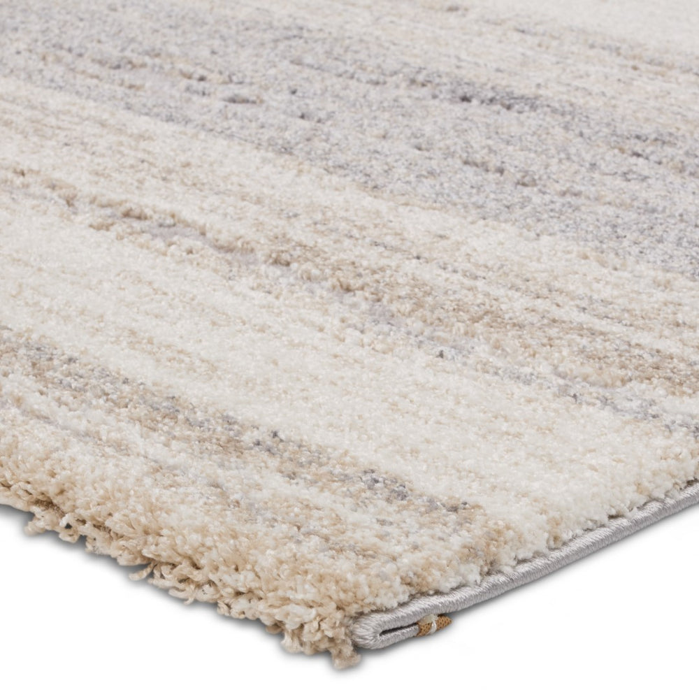Jaipur Living Ferris Caramon Vibe FRR11 Power Loomed 70% Polypropylene 30% Polyester Abstract Area Rug Tan 70% Polypropylene 30% Polyester RUG155836