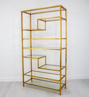 Zeugma FS612 Gold Bookcase Shelf