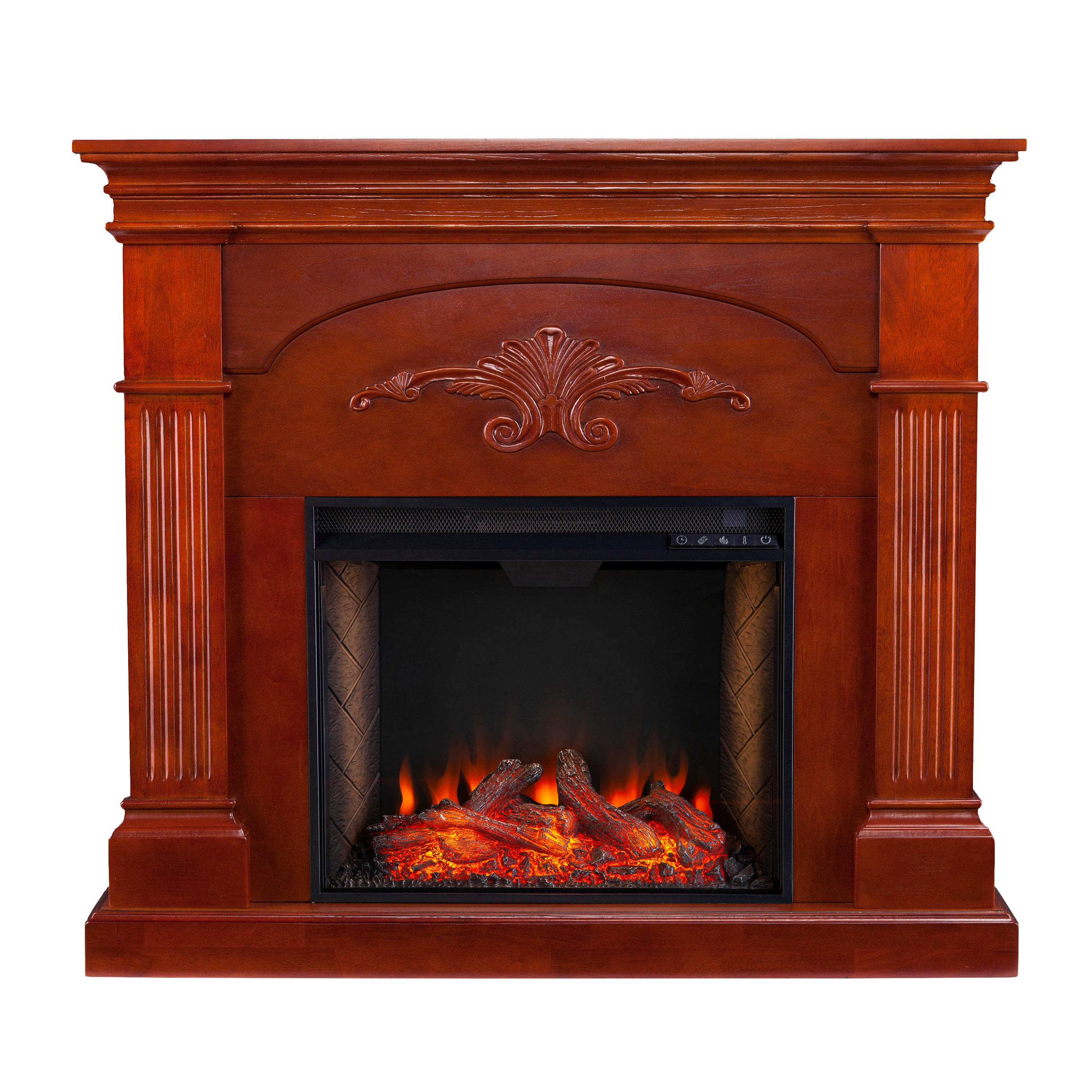 Sicilian Smart Electric Fireplace TV Stand - Thumbnail 2