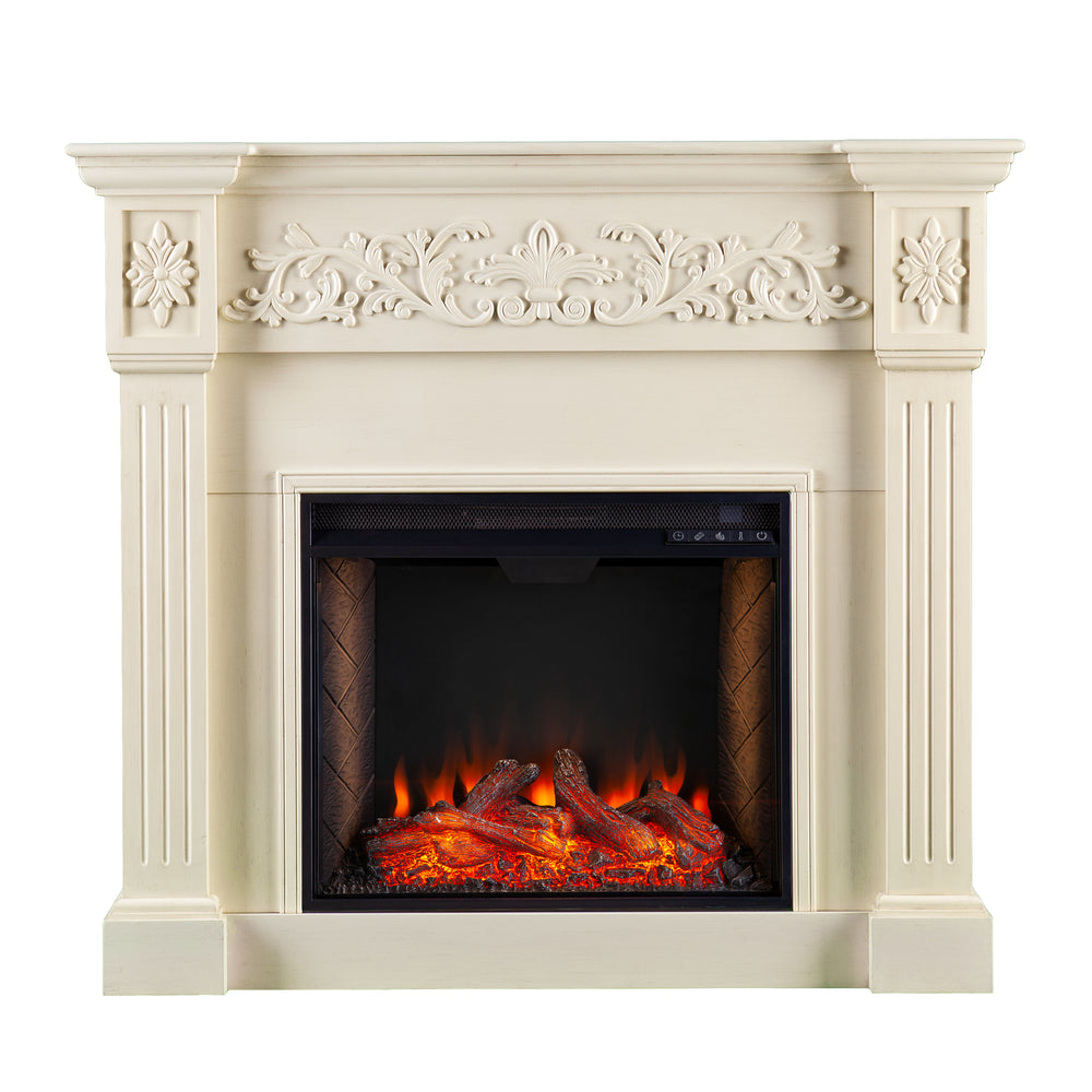Sei Furniture Calvert Smart Electric Fireplace Fs9279