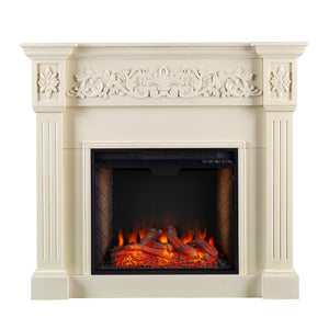 Sei Furniture Calvert Smart Electric Fireplace Fs9279