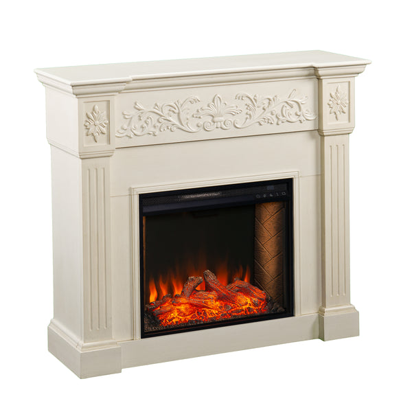 Sei Furniture Calvert Smart Electric Fireplace Fs9279