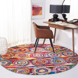 Safavieh Fiesta Shag 359 Power Loomed Polypropylene Pile Shag & Flokati Rug FSG359M-7R