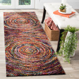 Safavieh Fiesta Shag 360 Power Loomed Polypropylene Pile Shag & Flokati Rug FSG360M-28