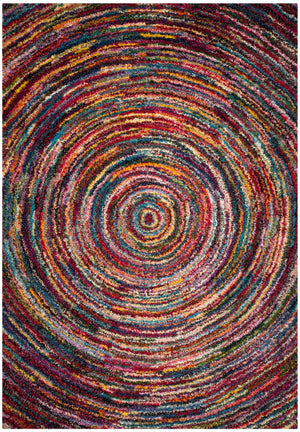 Safavieh Fiesta Shag 360 Power Loomed Polypropylene Pile Shag & Flokati Rug FSG360M-26