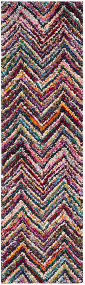 Safavieh Fiesta Shag 363 Power Loomed Polypropylene Pile Shag & Flokati Rug FSG363M-28