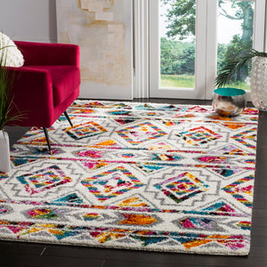 Safavieh Fiesta Shag 365 Power Loomed Polypropylene Pile Shag & Flokati Rug FSG365A-4SQ