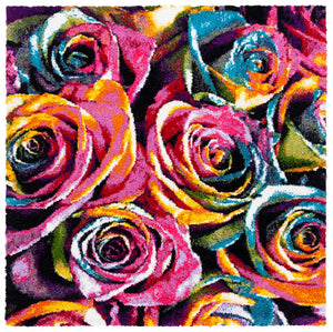 Safavieh Fiesta Shag 366 Power Loomed Polypropylene Pile Shag & Flokati Rug FSG366B-7SQ