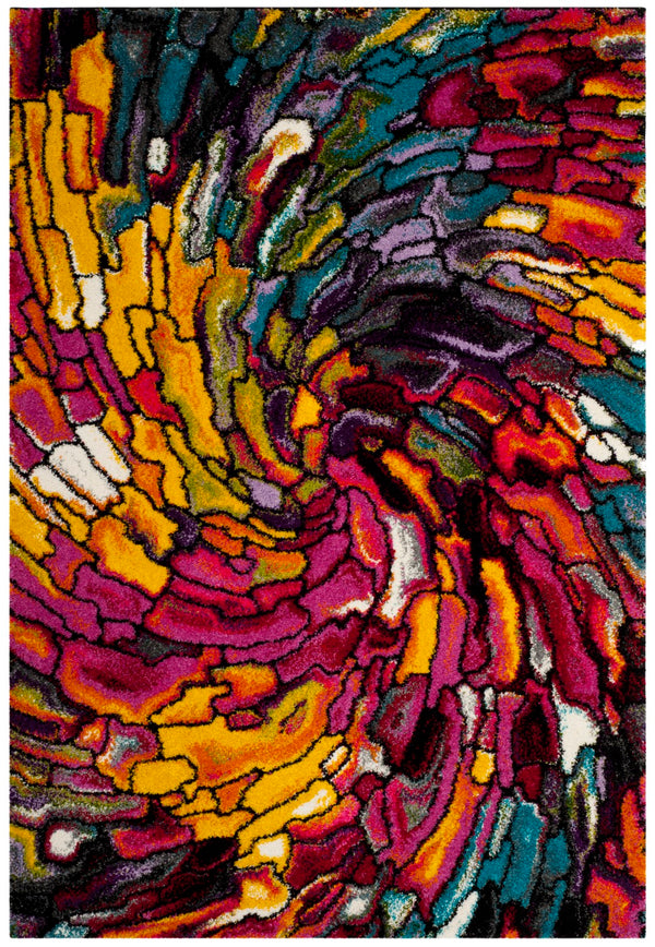 Safavieh Fiesta Shag 373 Power Loomed Polypropylene Pile Shag & Flokati Rug FSG373M-26