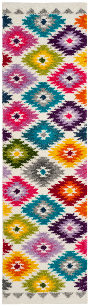 Safavieh Fiesta Shag 374 Power Loomed Polypropylene Pile Shag & Flokati Rug FSG374A-28