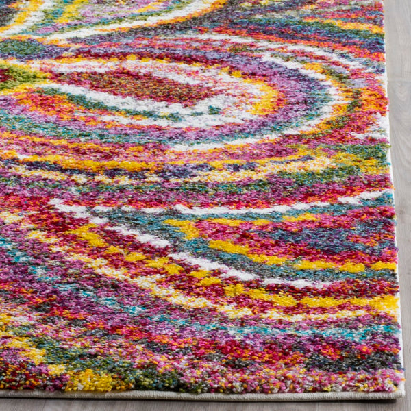 Safavieh Fiesta Shag 383 Power Loomed Polypropylene Pile Shag & Flokati Rug FSG383M-26