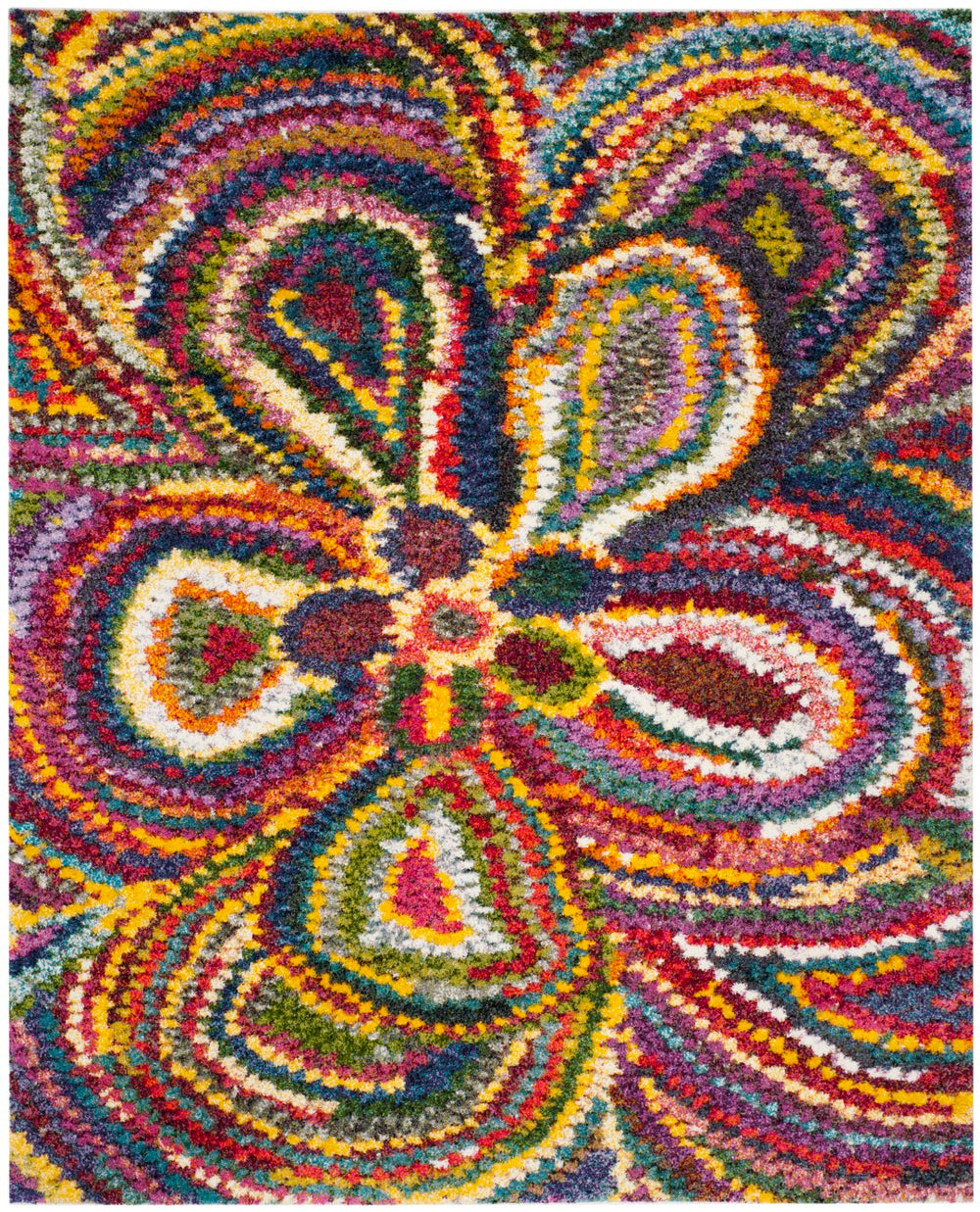 Safavieh Fiesta Shag 383 Power Loomed Polypropylene Pile Shag & Flokati Rug FSG383M-26