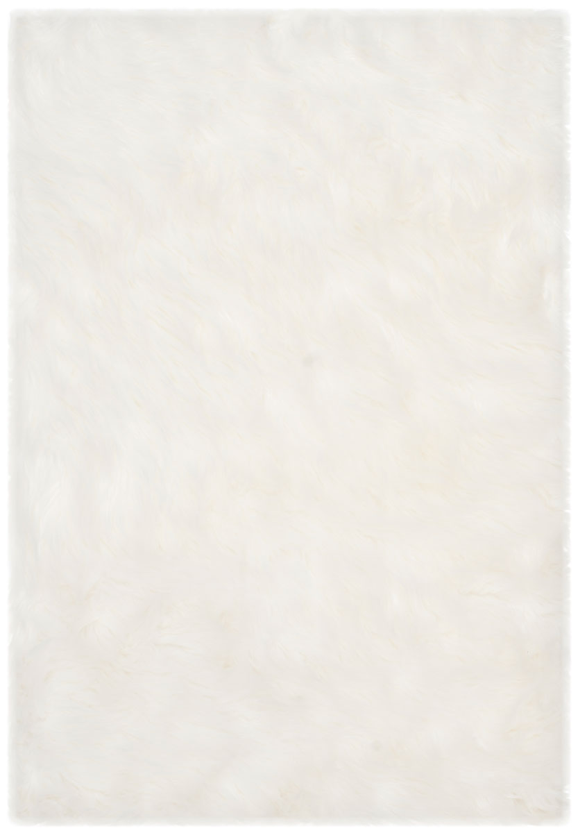 Safavieh Faux Sheep Skin 235 POWER LOOMED Japanese Acrylic Rug FSS235A-4R