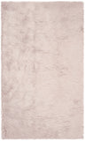 Faux Sheep Skin 415 Power Loomed 50% Acrylic - 50% Polyester(Pile) Rug in Light Purple 3ft x 5ft