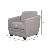 LH Imports Baltimo Club Chair FTH014-A-CHAIR