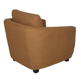 LH Imports Baltimo Club Chair FTH014-D-CHAIR
