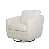 LH Imports Baltimo Swivel Glider FTH014S-BW