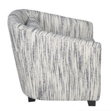 LH Imports Carmen Club Chair FTH024-CHAIR-W