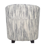 LH Imports Carmen Club Chair FTH024-CHAIR-W