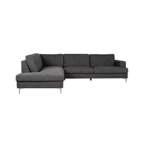 LH Imports Feather Left Sectional FTH026-CL