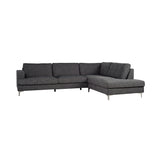 LH Imports Feather Right Sectional FTH027-CL