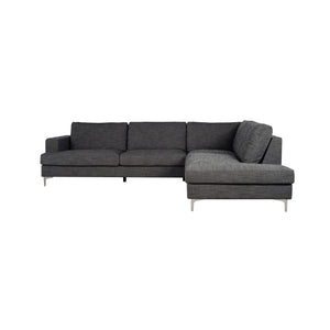 LH Imports Feather Right Sectional FTH027-CL