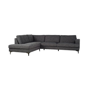 LH Imports Feather Sectional FTH-LEG