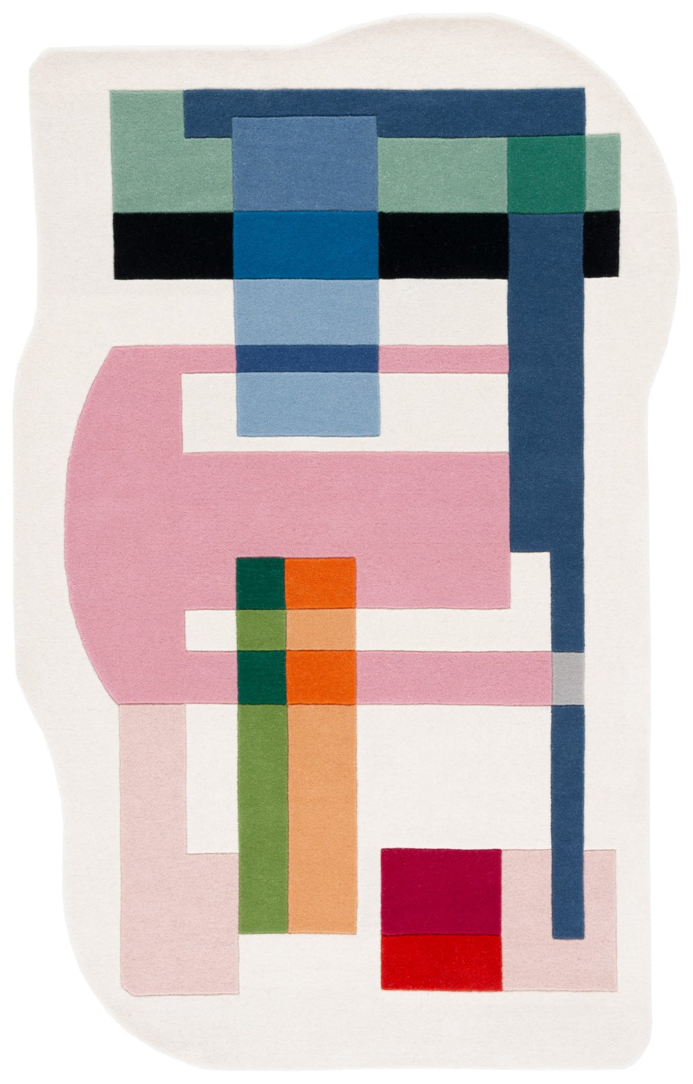 Safavieh Fifth Avenue 147 Hand Tufted 85% Wool/15% Cotton Rug FTV147A-8