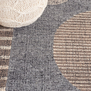 Safavieh Fifth Avenue 401 Hand Tufted Rug Beige / Grey 8' x 10'