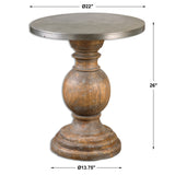 Uttermost Blythe Wooden SideTable