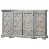 Uttermost Sophie 4 Door Grey Cabinet