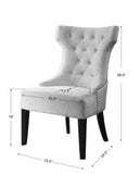 Uttermost Arlette Tufted Wing Chair