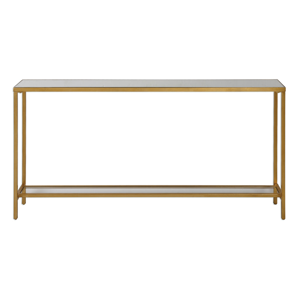 Uttermost Hayley Gold Console Table