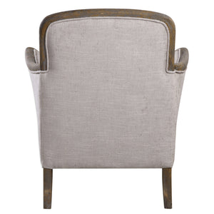 Uttermost Brittoney Taupe Armchair