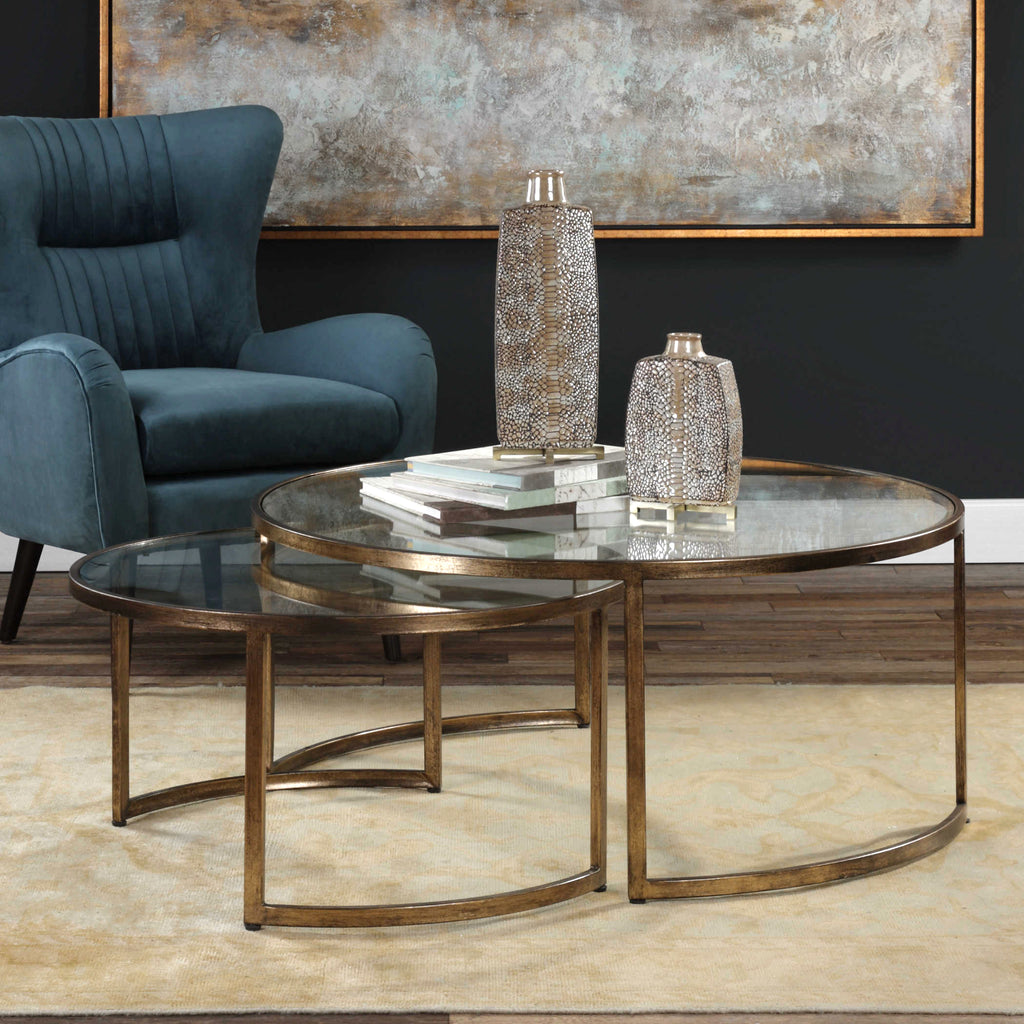 Uttermost Rhea Nested Coffee Tables Set of 2