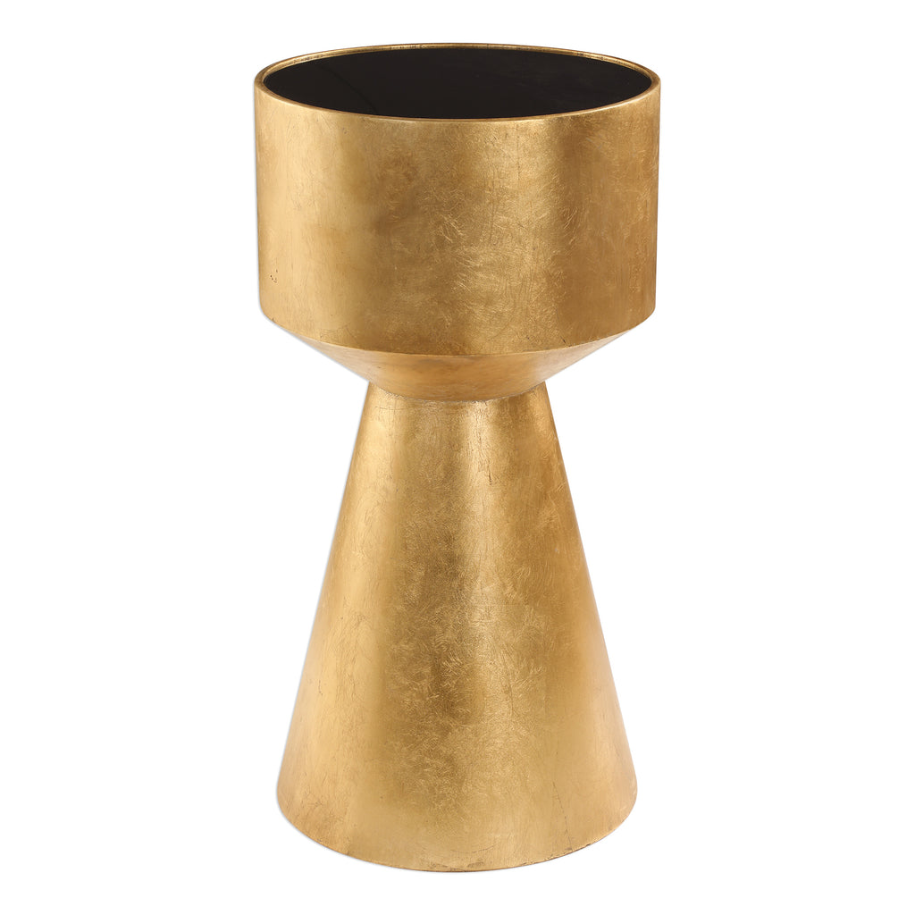 Uttermost Veira Gold Accent Table