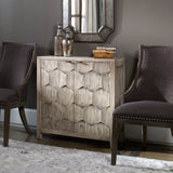 Uttermost Catori Smoked Ivory Console Cabinet