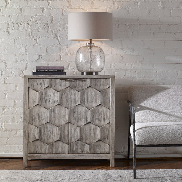 Uttermost Catori Smoked Ivory Console Cabinet