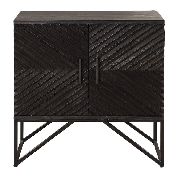 Uttermost Zadie Ebony Accent Cabinet