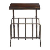 Uttermost Sonora Industrial Magazine Accent Table