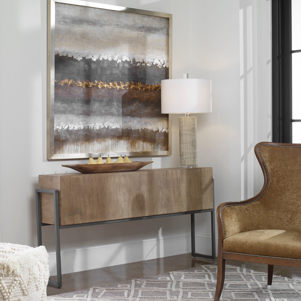 Uttermost Nevis Contemporary Console Table