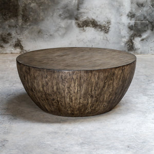 Uttermost Lark Round Wood Coffee Table