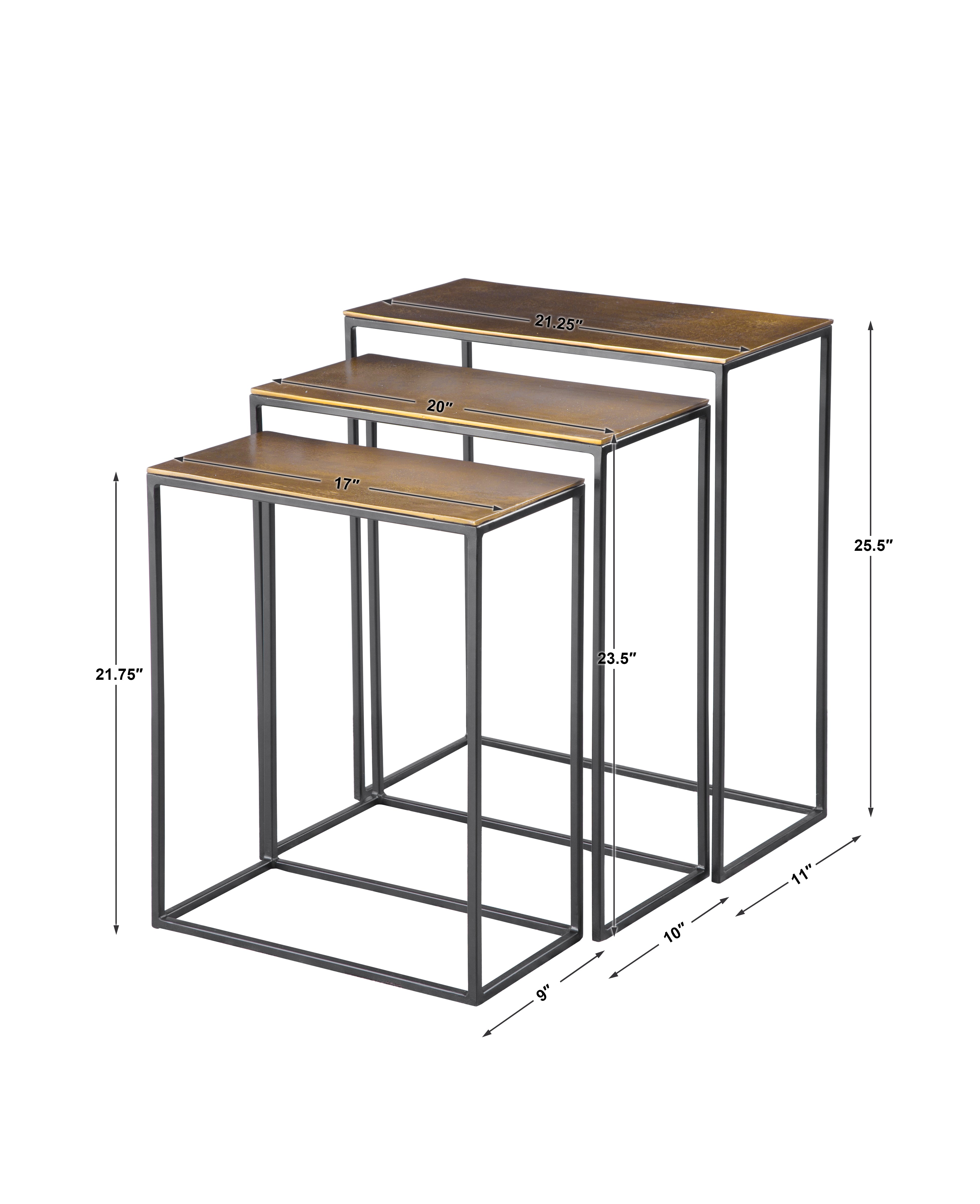 Uttermost Coreene Pedestal Tables - Thumbnail 4