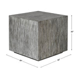 Uttermost Kareem Modern Gray Side Table