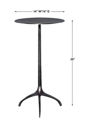 Uttermost Beacon Industrial Accent Table